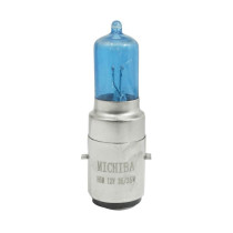 Ampoule halogène performance H6 12V 35-35w culot ba20d Super bleu (projecteur)