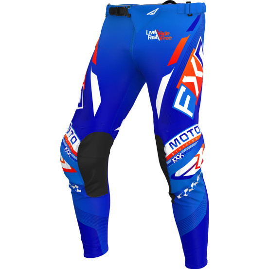 Pantalon cross FXR 25.5 Podium Gladiator Bleu Blanc Rouge