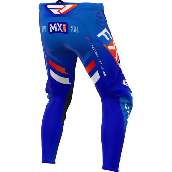 Pantalon cross FXR 25.5 Podium Gladiator Bleu Blanc Rouge