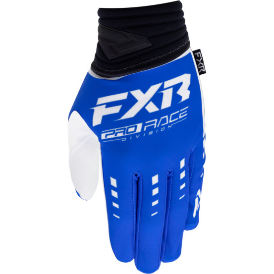 Gants cross FXR Prime MX - Bleu Blanc