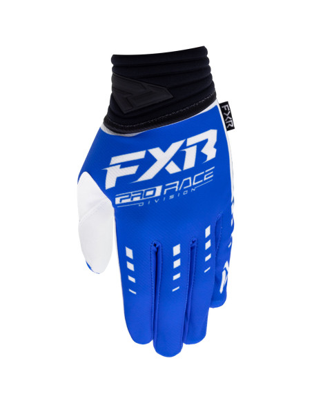 Gants cross FXR Prime MX - Bleu Blanc