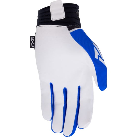 Gants cross FXR Prime MX - Bleu Blanc