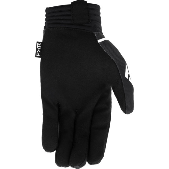 Gants cross FXR Prime MX - Noir Blanc