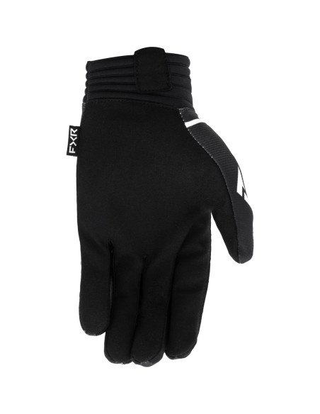 Gants cross FXR Prime MX - Noir Blanc