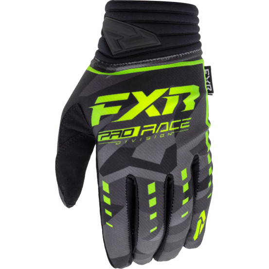Gants cross FXR Prime MX - Jaune Fluo Lime