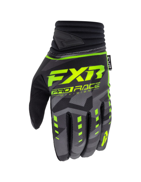 Gants cross FXR Prime MX - Jaune Fluo Lime
