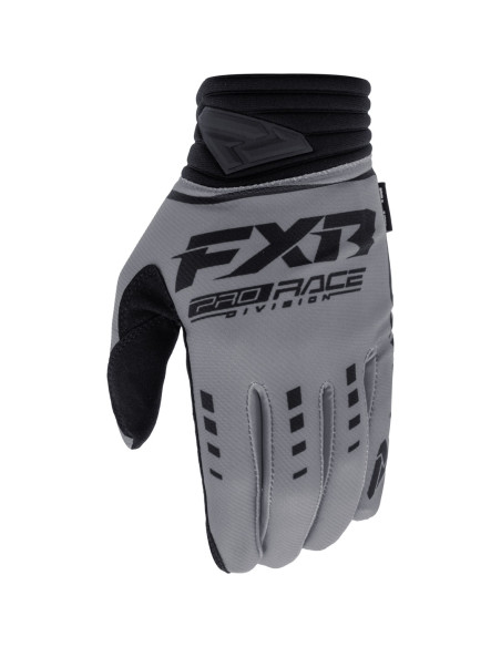 Gants cross FXR Prime MX - Gris Noir