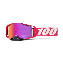 Masque cross 100% Armega HiPER Kloug - Ecran iridium Rouge