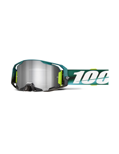 Masque cross 100% Armatic Polarity - Ecran iridium Argent