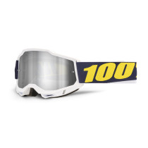 Masque cross 100% Accuri 2 Torc - Ecran iridium Argent