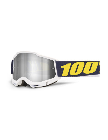 Masque cross 100% Accuri 2 Torc - Ecran iridium Argent