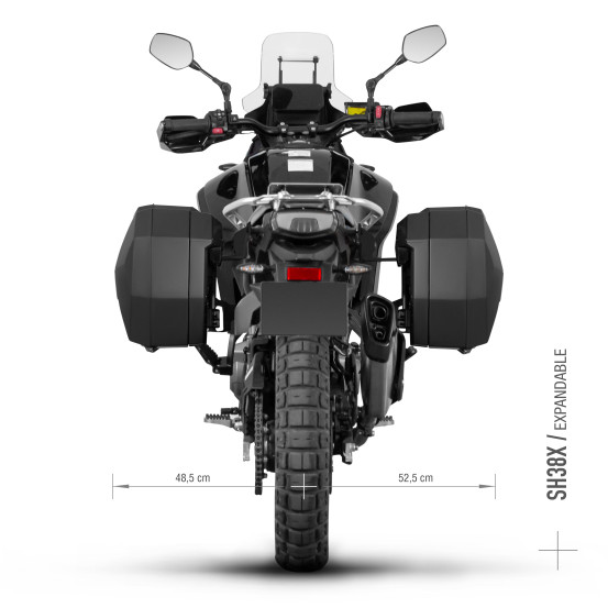 Supports valises latérales SHAD 3P System CF Moto 450MT 2024