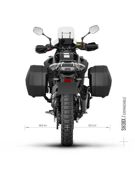 Supports valises latérales SHAD 3P System CF Moto 450MT 2024