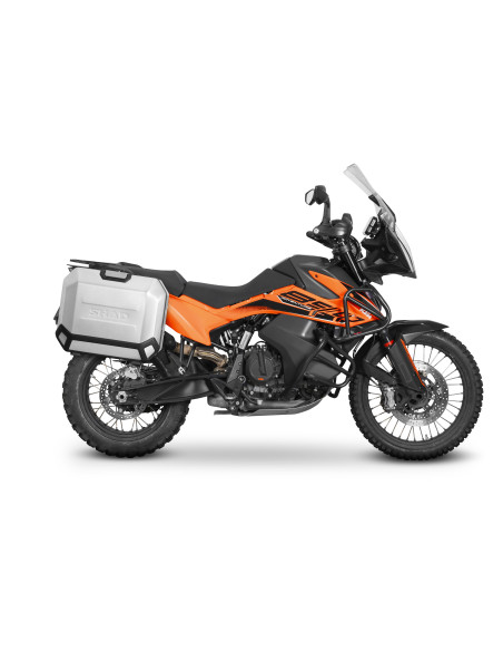 Supports valises latérales SHAD 4P System KTM 790 Adventure 2019-2025 / 890 Adventure 2021-2025 / SMT 2024-2025