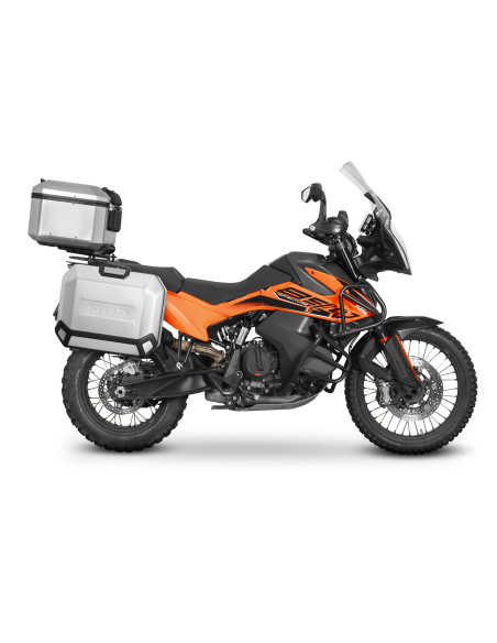 Supports valises latérales SHAD 4P System KTM 790 Adventure 2019-2025 / 890 Adventure 2021-2025 / SMT 2024-2025