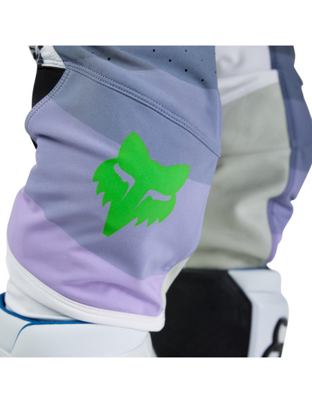 Pantalon cross Fox Spring 2025 Flexair Grid - Noir Violet