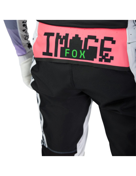 Pantalon cross Fox Spring 2025 Flexair Grid - Noir Violet