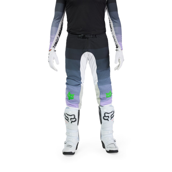 Pantalon cross Fox Spring 2025 Flexair Grid - Noir Violet