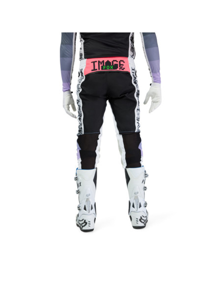 Pantalon cross Fox Spring 2025 Flexair Grid - Noir Violet