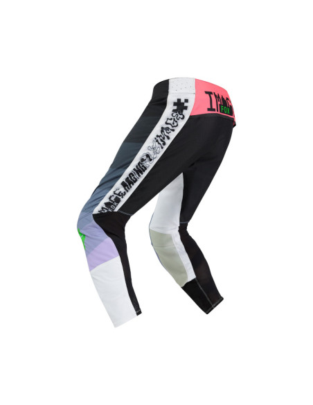 Pantalon cross Fox Spring 2025 Flexair Grid - Noir Violet