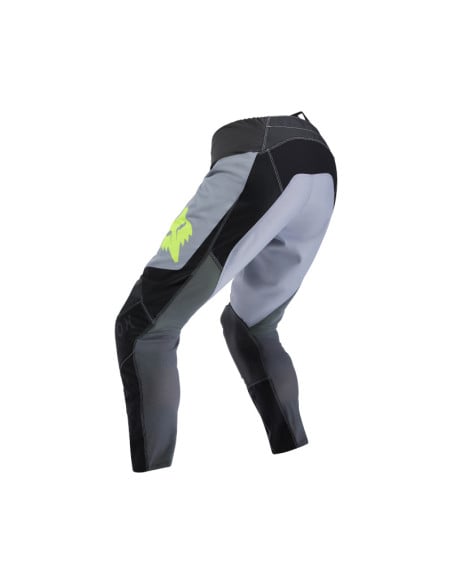 Pantalon cross Fox Spring 2025 180 Flow - Noir Jaune