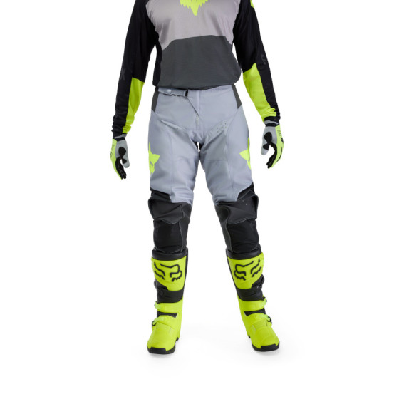 Pantalon cross Fox Spring 2025 180 Flow - Noir Jaune