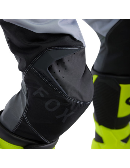 Pantalon cross Fox Spring 2025 180 Flow - Noir Jaune