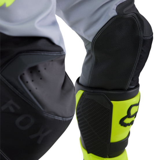 Pantalon cross Fox Spring 2025 180 Flow - Noir Jaune
