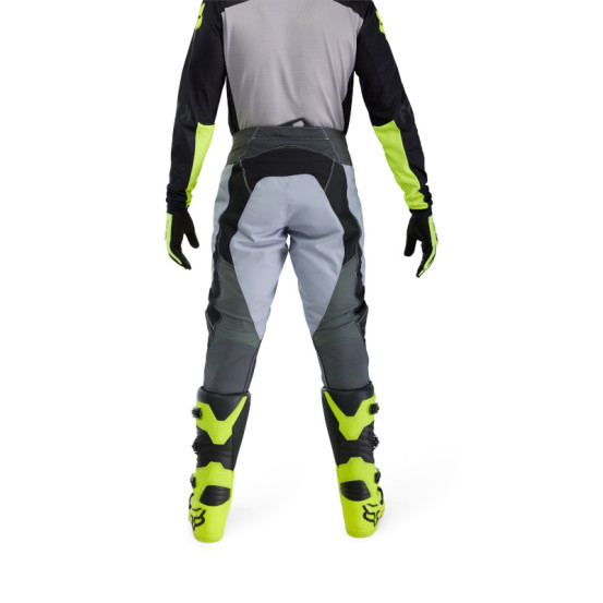 Pantalon cross Fox Spring 2025 180 Flow - Noir Jaune