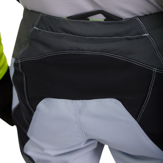 Pantalon cross Fox Spring 2025 180 Flow - Noir Jaune