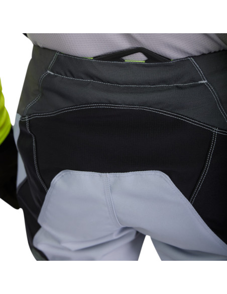 Pantalon cross Fox Spring 2025 180 Flow - Noir Jaune