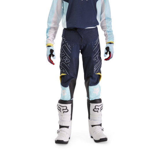 Pantalon cross enfant Fox Spring 2025 180 Elevated - Bleu