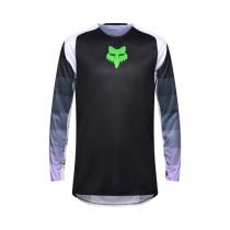Maillot cross Fox Spring 2025 Flexair Grid - Noir Violet