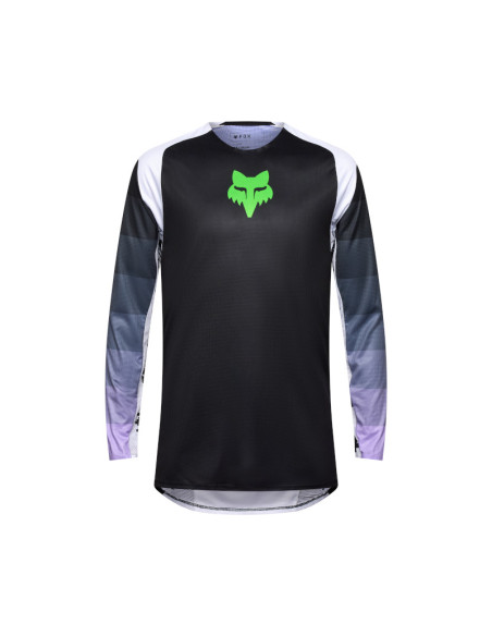 Maillot cross Fox Spring 2025 Flexair Grid - Noir Violet