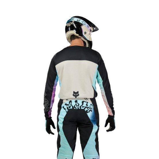 Maillot cross Fox Spring 2025 180 Hello Future - Noir