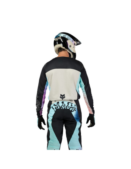 Maillot cross Fox Spring 2025 180 Hello Future - Noir