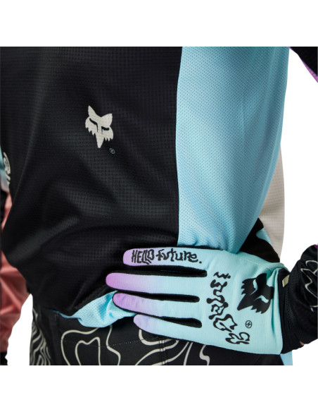 Maillot cross Fox Spring 2025 180 Hello Future - Noir