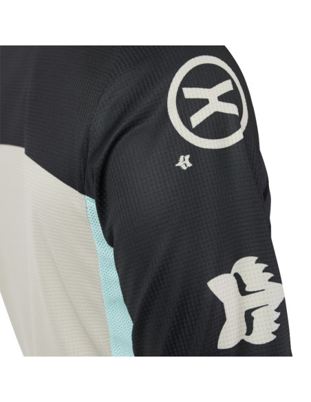 Maillot cross Fox Spring 2025 180 Hello Future - Noir