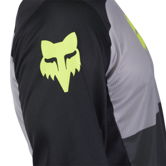 Maillot cross Fox Spring 2025 180 Flow - Noir Jaune