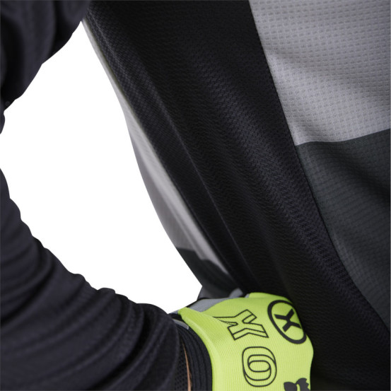 Maillot cross Fox Spring 2025 180 Flow - Noir Jaune