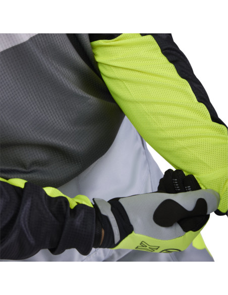 Maillot cross Fox Spring 2025 180 Flow - Noir Jaune