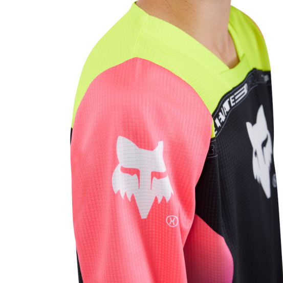 Maillot cross enfant Fox Spring 2025 180 Elevated - Rose