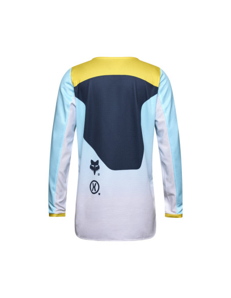 Maillot cross enfant Fox Spring 2025 180 Elevated - Bleu