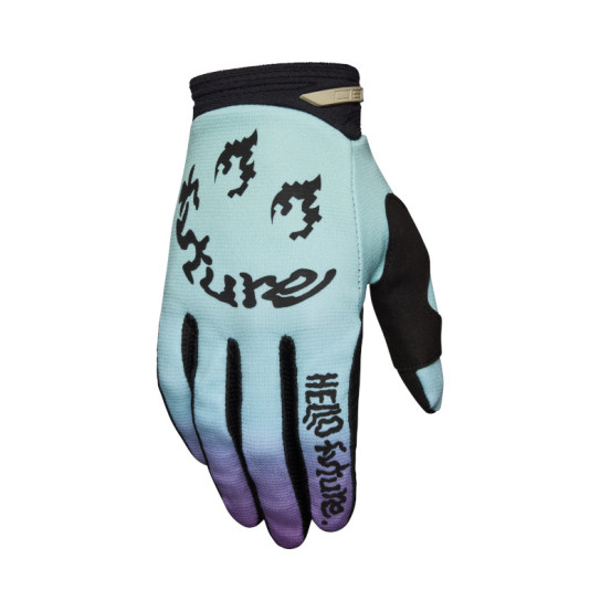 Gants cross Fox Spring 2025 180 Hello Future - Bleu