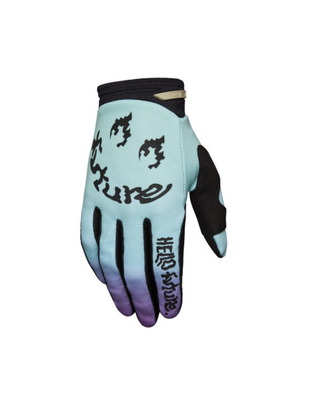 Gants cross Fox Spring 2025 180 Hello Future - Bleu