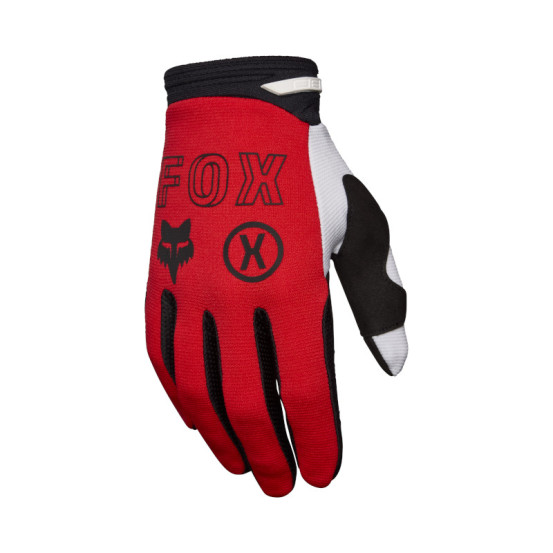 Gants cross Fox Spring 2025 180 Flow - Rouge Fluo