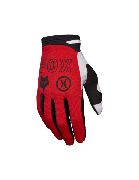 Gants cross Fox Spring 2025 180 Flow - Rouge Fluo