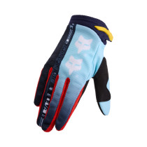 Gants cross enfant Fox Spring 2025 180 Elevated - Bleu