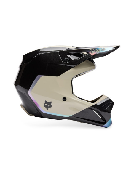 Casque cross Fox Spring 2025 V1 Future - Noir