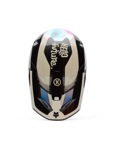 Casque cross Fox Spring 2025 V1 Future - Noir